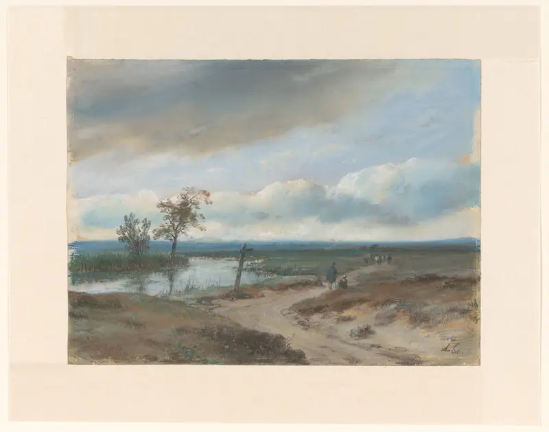 Vennenlandschap Wall Art by Unknown - High-Resolution Digital Print