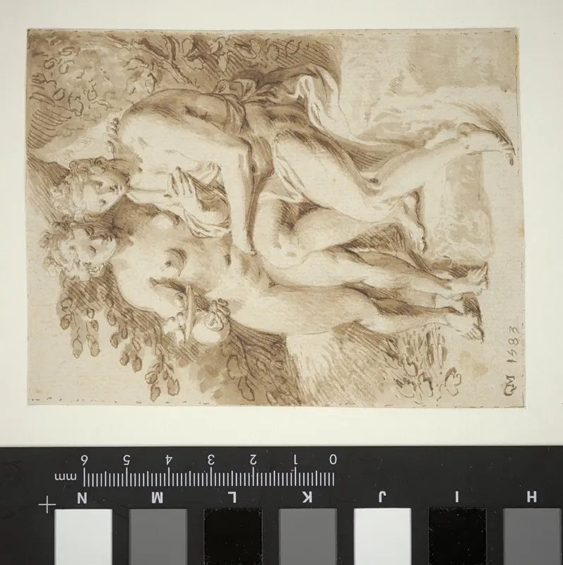 Venus and Adonis Wall Art by Gillis Mostaert (I) - High-Resolution Digital Print