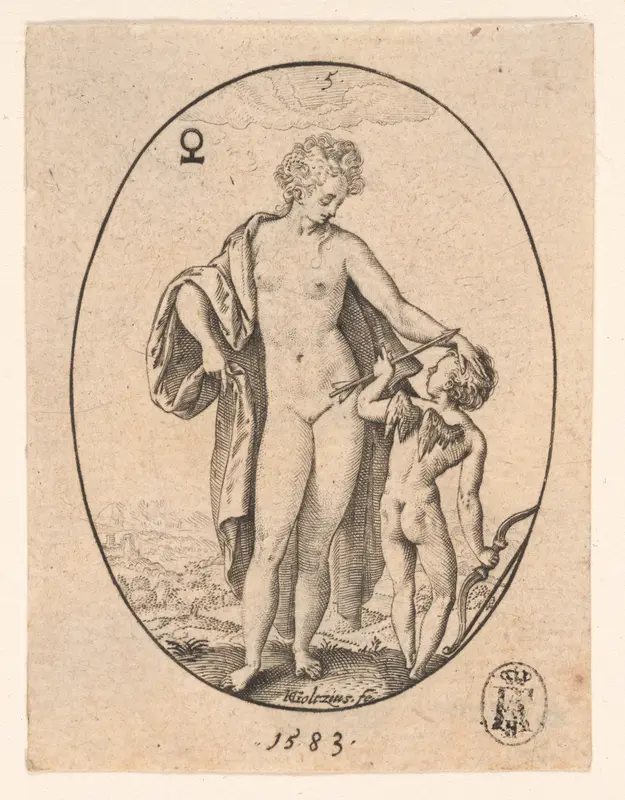 Venus and Cupid