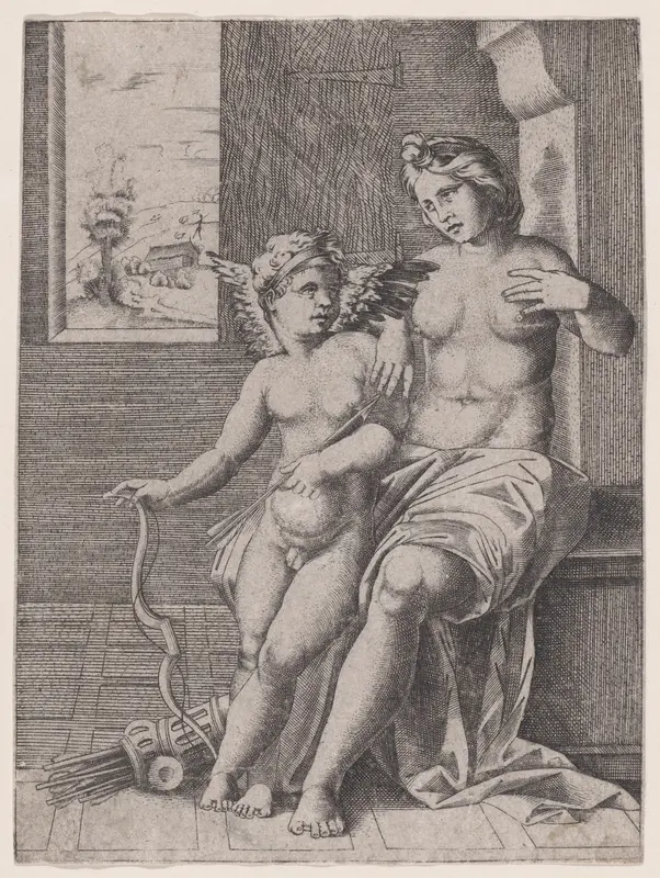 Venus and Eros
