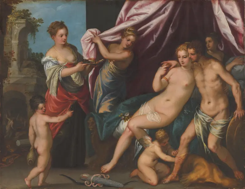 Venus and Mars Wall Art by Hans Rottenhammer (I) - High-Resolution Digital Print