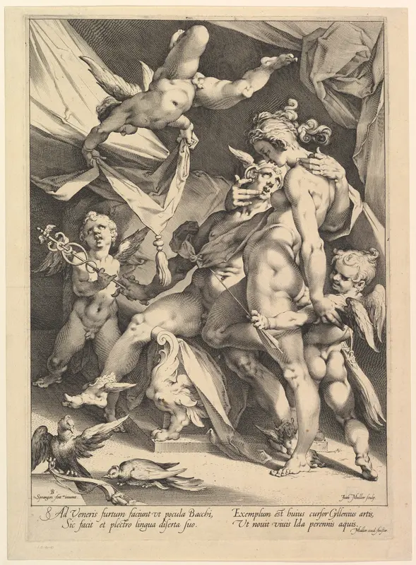 Venus and Mercury Wall Art by Jan Muller - High-Resolution Digital Print
