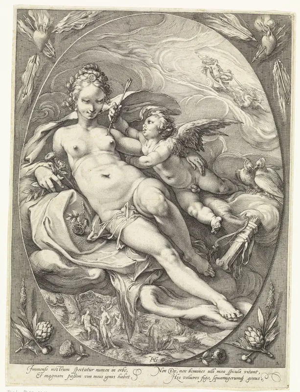 Venus en Amor Wall Art by Cornelius Schonaeus - High-Resolution Digital Print