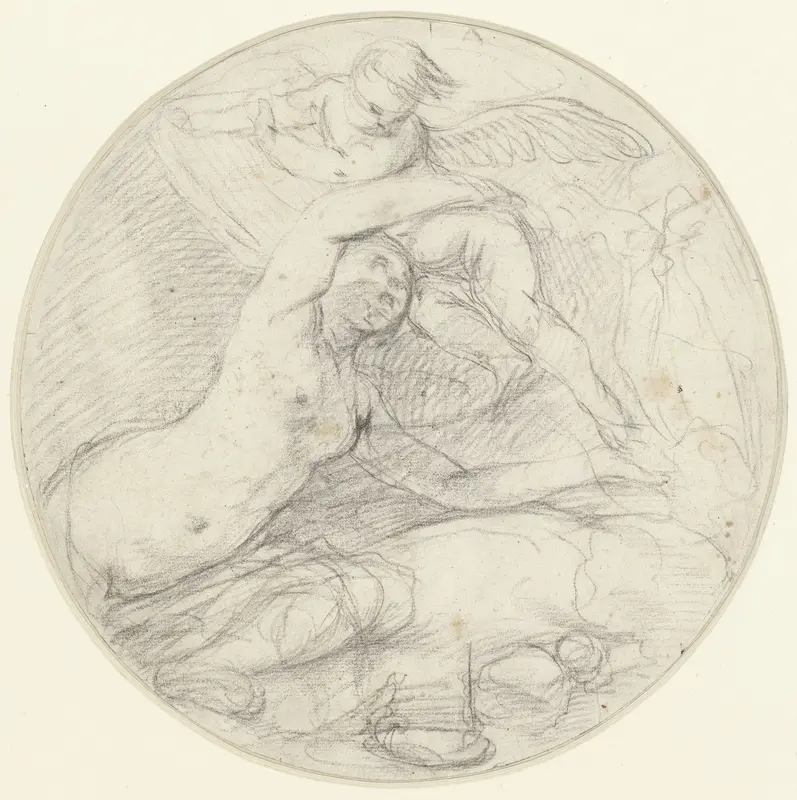 Venus en Cupido Wall Art by Unknown - High-Resolution Digital Print
