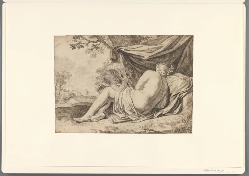 Venus en Cupido Wall Art by anonymous - High-Resolution Digital Print