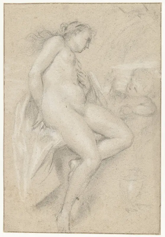 Venus en een putto Wall Art by Unknown - High-Resolution Digital Print