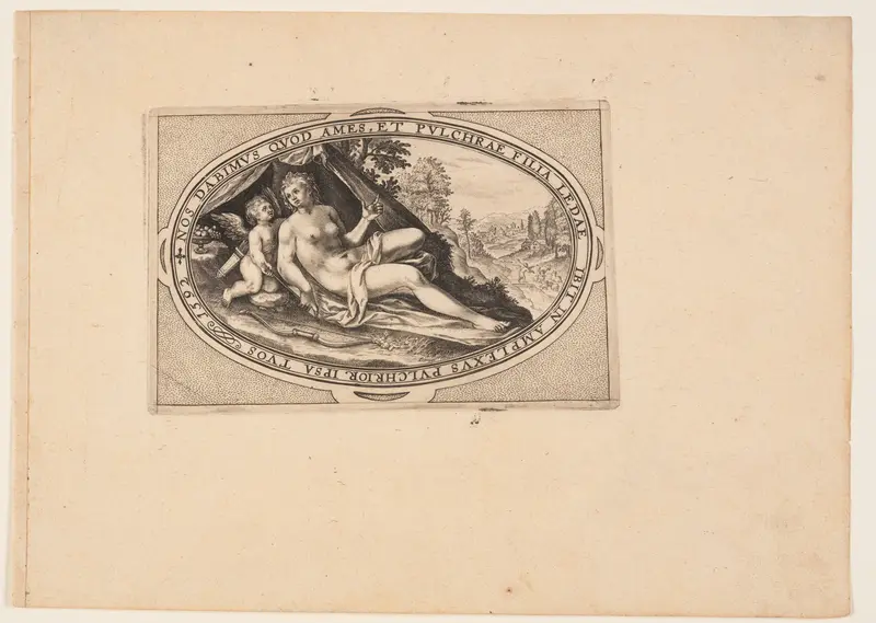 Venus, from Gods and Goddesses Wall Art by Crispijn van de Passe, I - High-Resolution Digital Print
