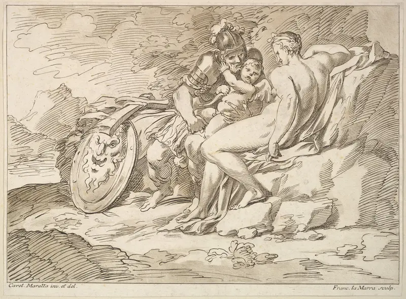 Venus, Mars, and Cupid Wall Art by Francesco Lamarra - High-Resolution Digital Print