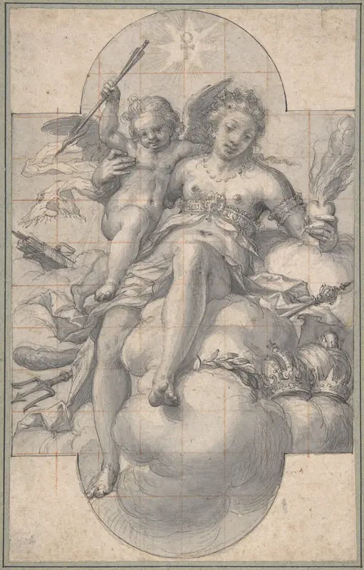 Venus Triumphant Wall Art by Hans Werl - High-Resolution Digital Print