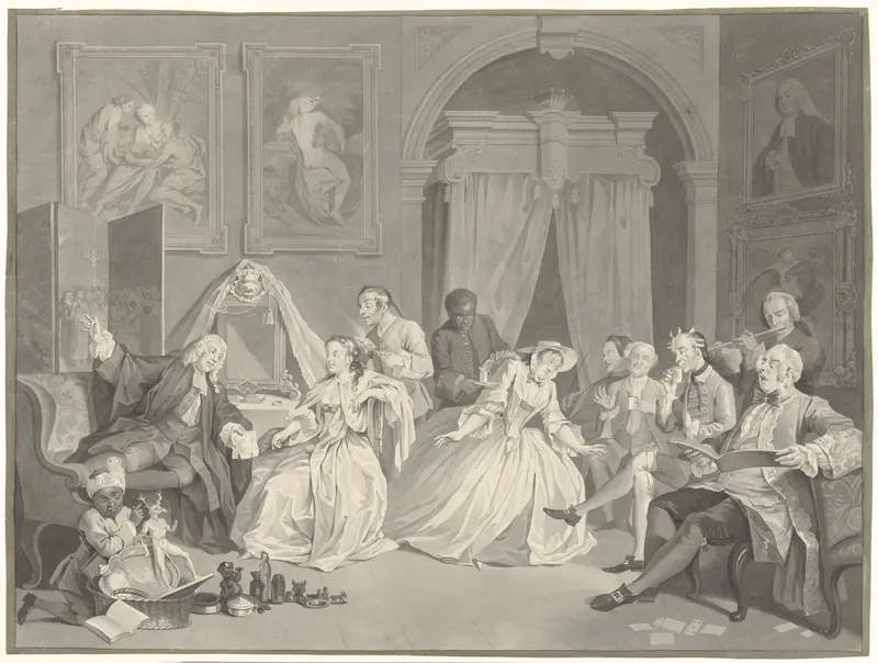 Verbeeld het buytenspoorig gedrag der geestelijke koppelaar (...) (...) Wall Art by Cornelis Ploos van Amstel - High-Resolution Digital Print