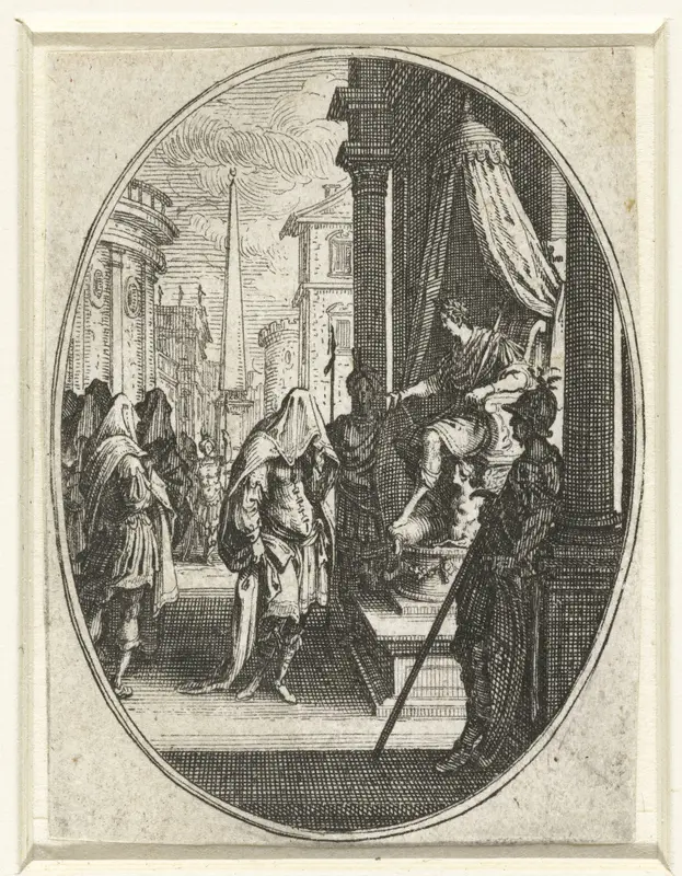 Verering van de mens Wall Art by Jacques Callot - High-Resolution Digital Print