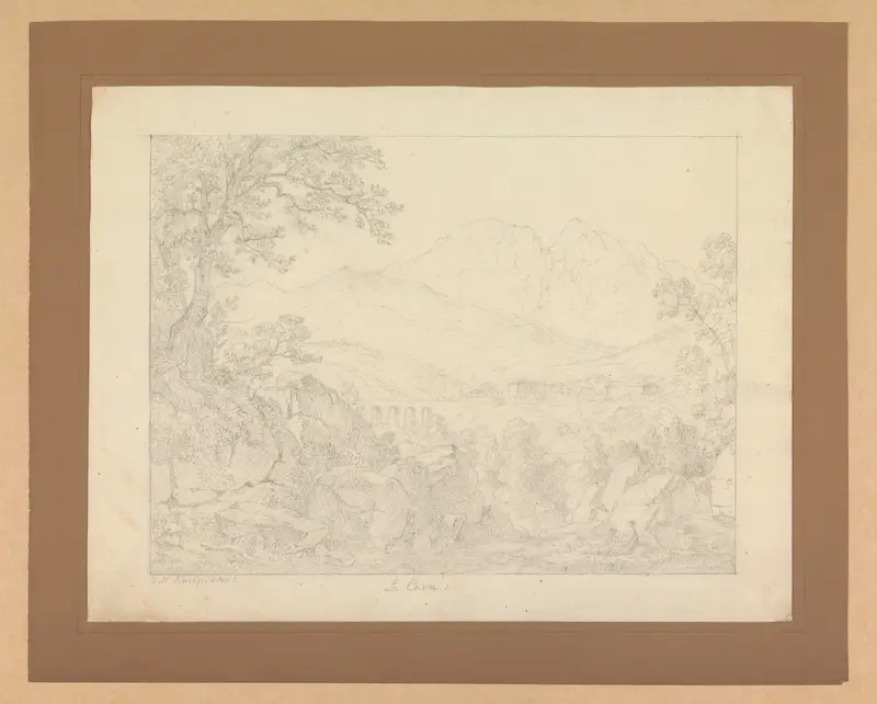 Vergezicht bij La Cava, Italië Wall Art by Unknown - High-Resolution Digital Print