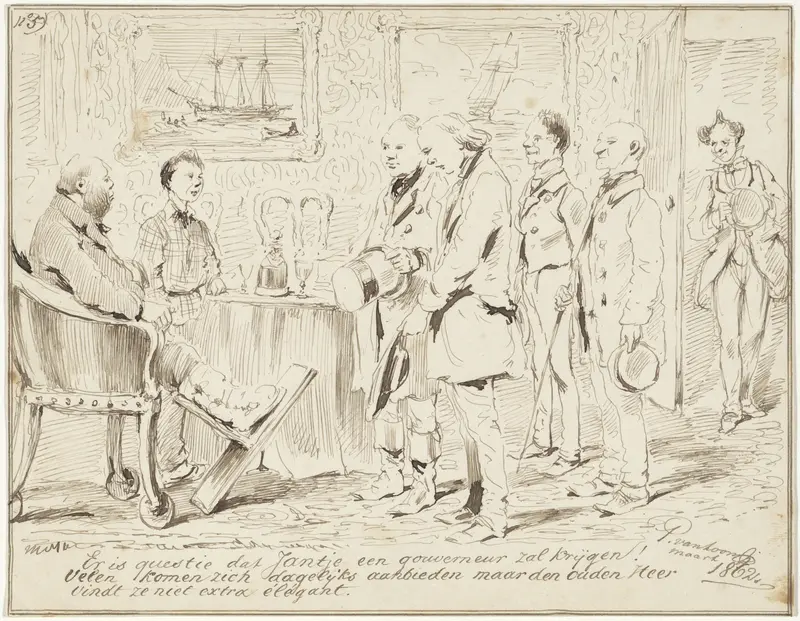 Verhaal van de jongen Jantje, nr. 5 Wall Art by Pieter van Loon - High-Resolution Digital Print