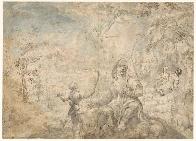 Verkondiging aan de herders Wall Art by anonymous - High-Resolution Digital Print