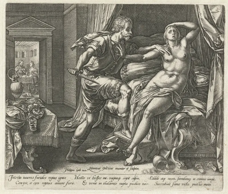 Verkrachting van Lucretia Wall Art by Unknown - High-Resolution Digital Print