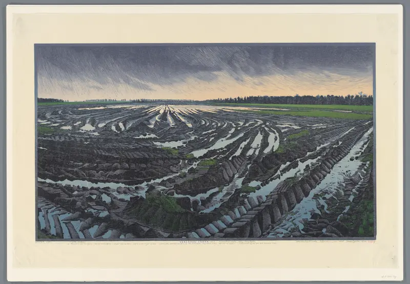 Verloren akker no. 3, ‘verzopen akker’ Wall Art by Unknown - High-Resolution Digital Print
