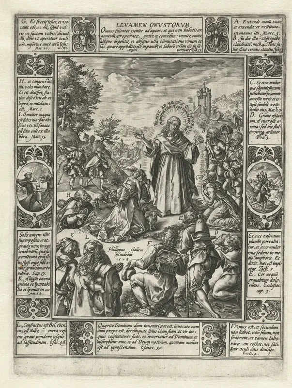 Verlossing van het lijden Wall Art by Hendrick Goltzius - High-Resolution Digital Print