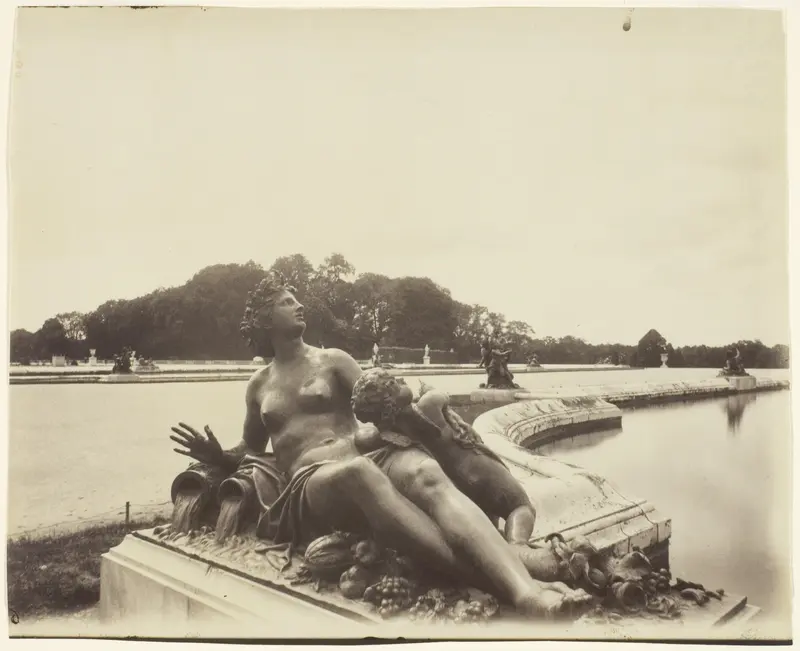 Versailles, Bassin du Nord Wall Art by Jean-Eugène-Auguste Atget - High-Resolution Digital Print