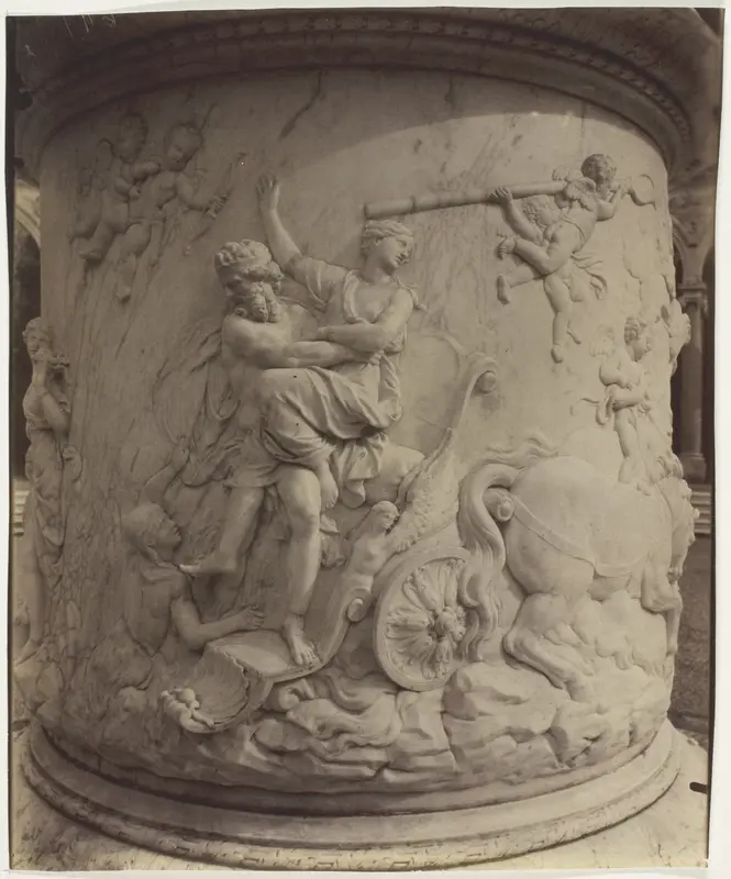 Versailles, Girardon, Enlevement de Proserpine par Pluton Wall Art by Jean-Eugène-Auguste Atget - High-Resolution Digital Print