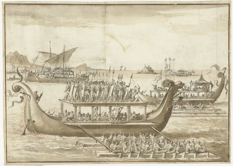 Verschillende galeien Wall Art by Unknown - High-Resolution Digital Print