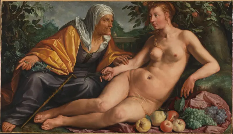 Vertumnus and Pomona Wall Art by Unknown - High-Resolution Digital Print