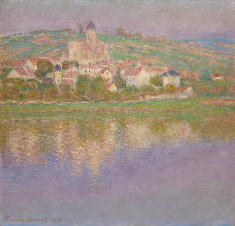 Vétheuil Wall Art by Claude Monet - High-Resolution Digital Print