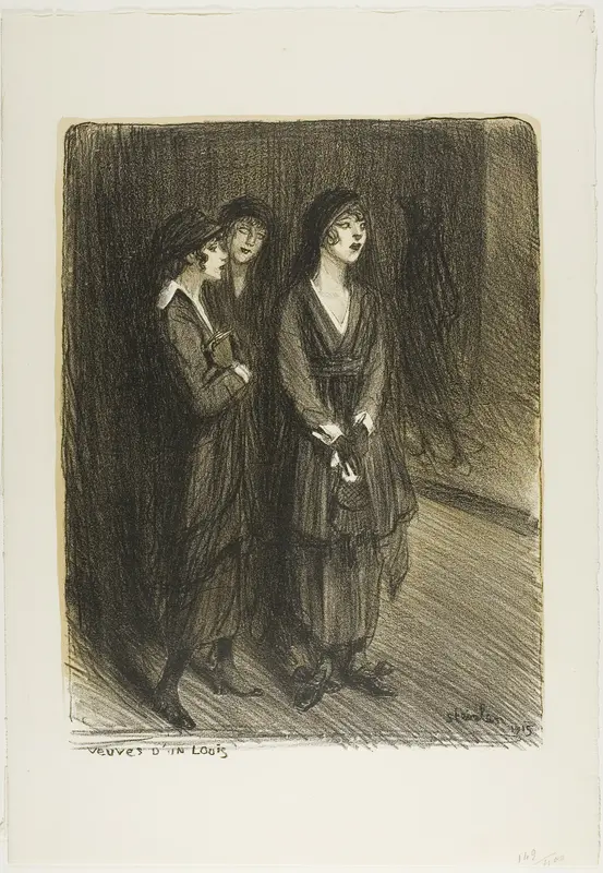 Veuves d'un Louis, plate seven from Actualités