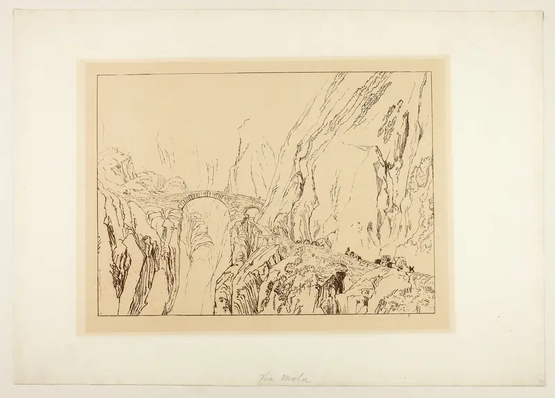Via Mala Wall Art by Joseph Mallord William Turner - High-Resolution Digital Print