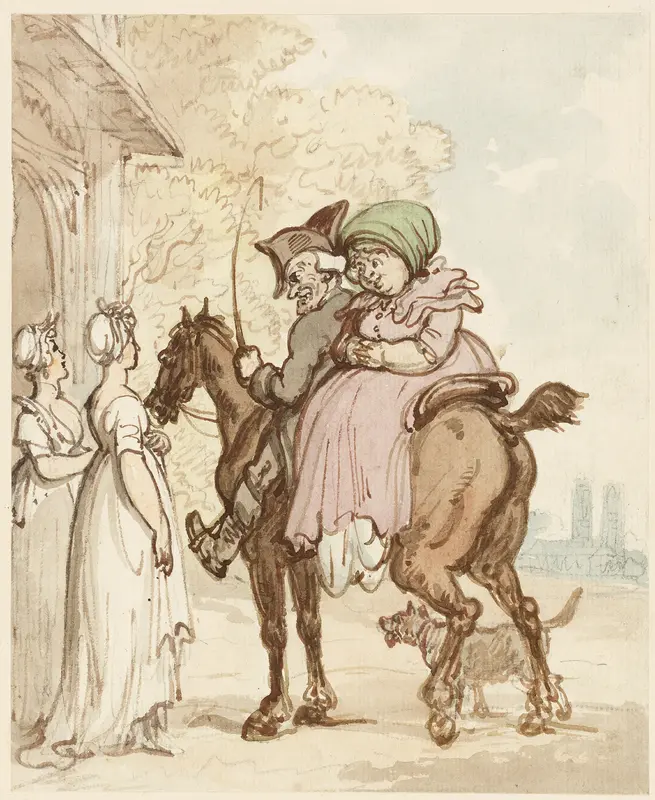 Vicar of Wakefield Wall Art by Thomas Rowlandson - High-Resolution Digital Print