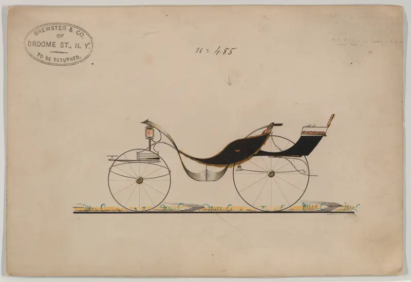 Victoria/Phaeton #485 Wall Art by Brewster & Co. - High-Resolution Digital Print