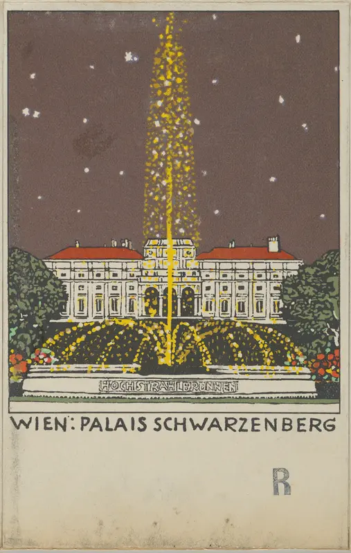 Vienna: Palais Schwarzenberg Wall Art by Urban Janke - High-Resolution Digital Print