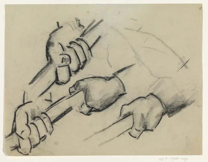 Vier handen Wall Art by Leo Gestel - High-Resolution Digital Print