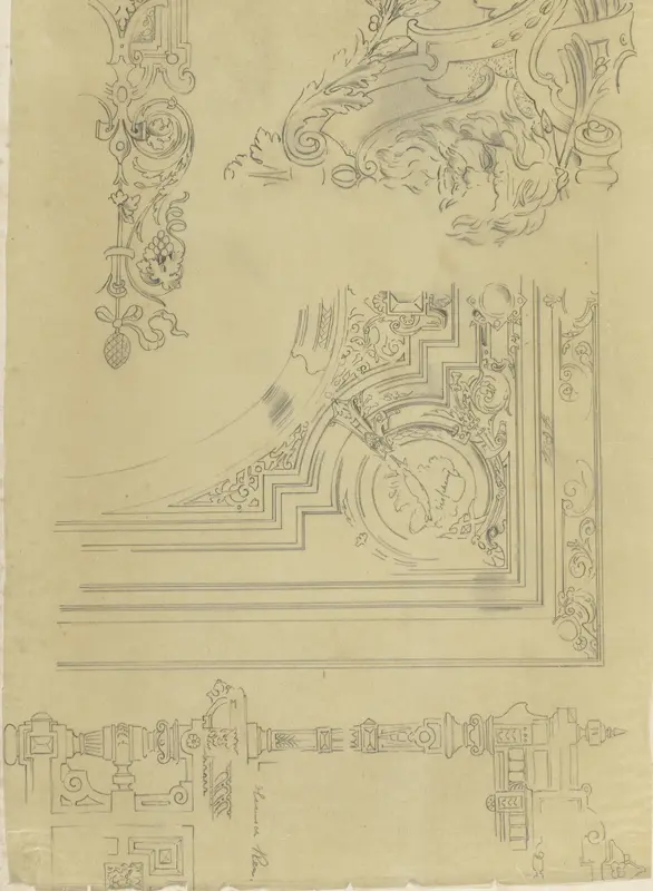 Vier ornamenten Wall Art by anonymous - High-Resolution Digital Print