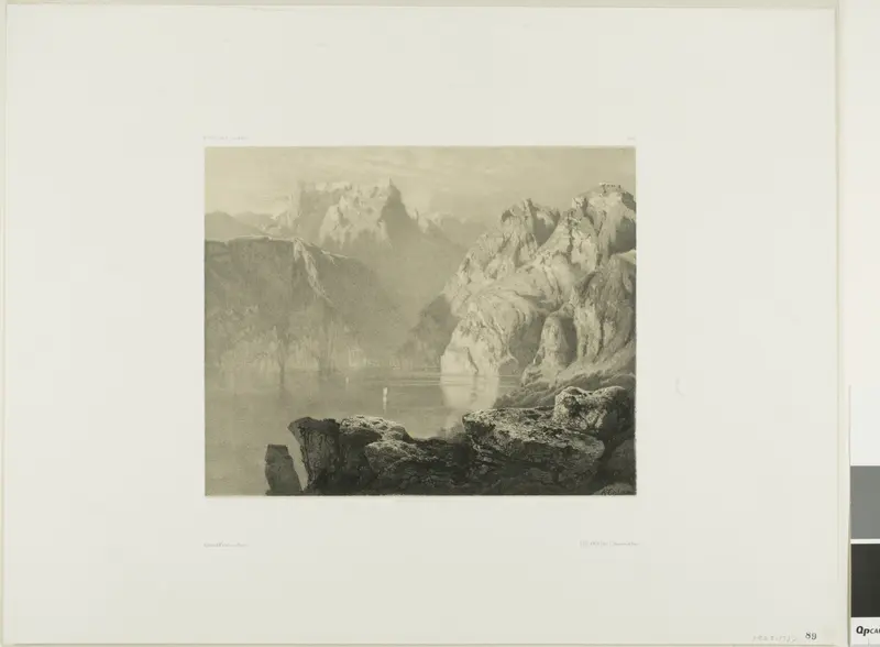 Vier Waldstaettersee Wall Art by Alexandre Calame - High-Resolution Digital Print