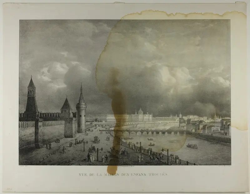 View from the Foundling House Wall Art by François Joseph Dupressoir - High-Resolution Digital Print