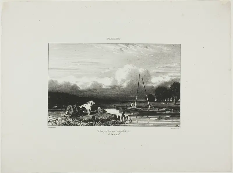 View in England Wall Art by Jules Dupré - High-Resolution Digital Print