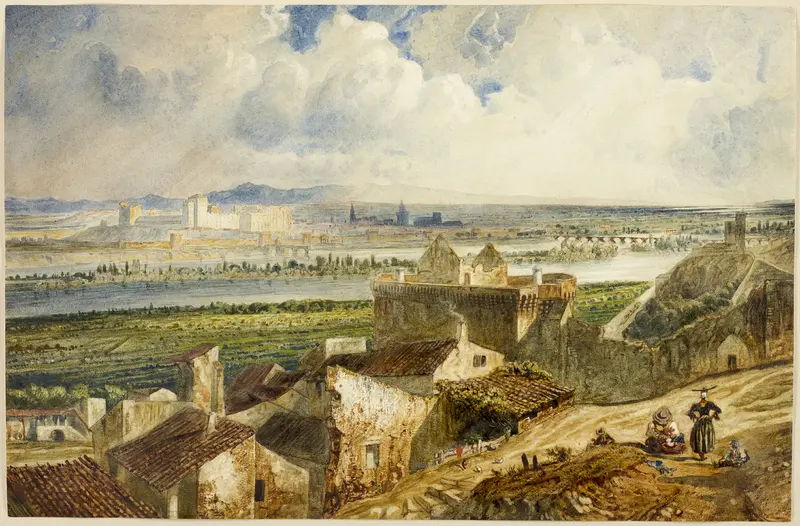 View of Avignon (from Villeneuve les Avignon)