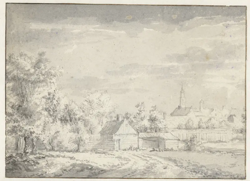 View of Buren (?) in Gelderland Wall Art by Unknown - High-Resolution Digital Print