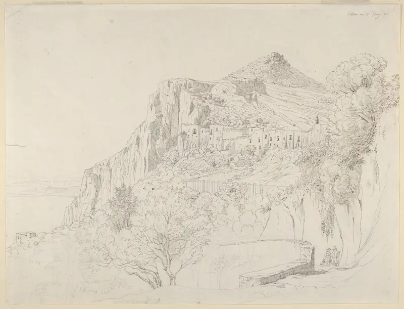 View of Capri Wall Art by Carl Wagner - High-Resolution Digital Print