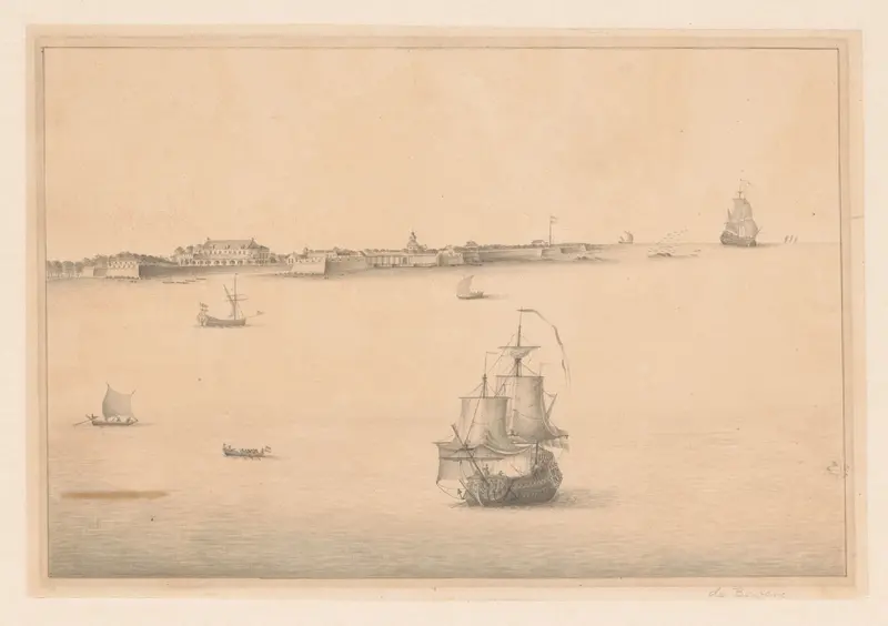 View of Colombo Wall Art by Pieter de Bevere - High-Resolution Digital Print
