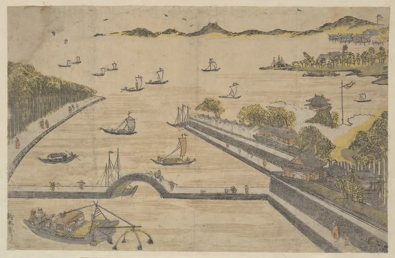 View of Fukagawa, Edo