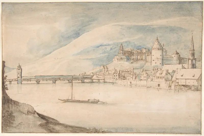 View of Heidelberg Wall Art by Jan Brueghel the Elder - High-Resolution Digital Print