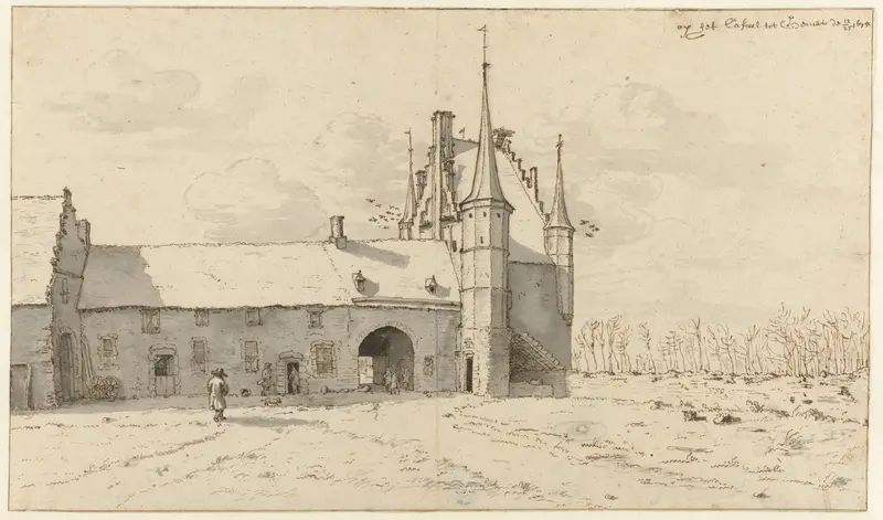 View of Kasteel Gemert, Noord-Brabant Wall Art by Unknown - High-Resolution Digital Print