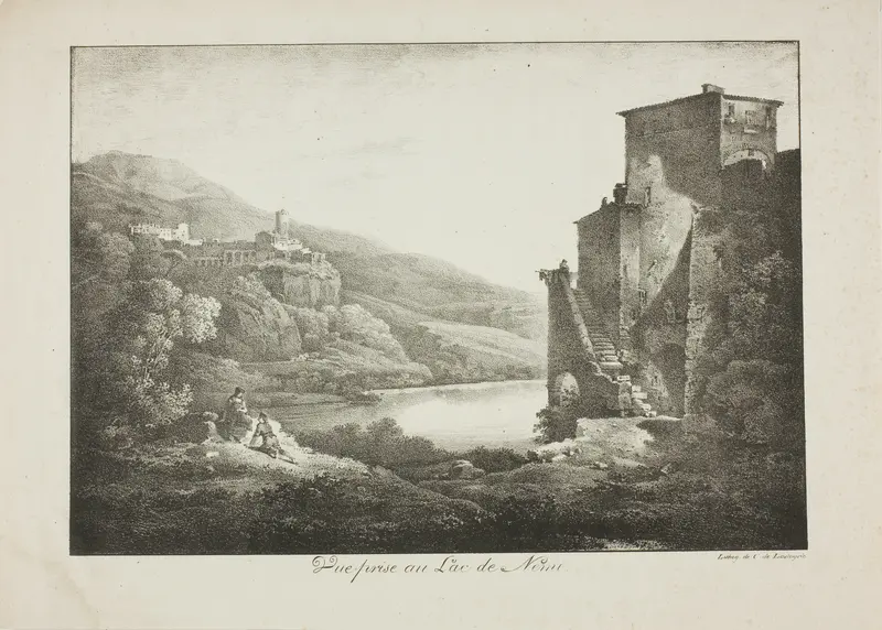 View of Lake Nemi