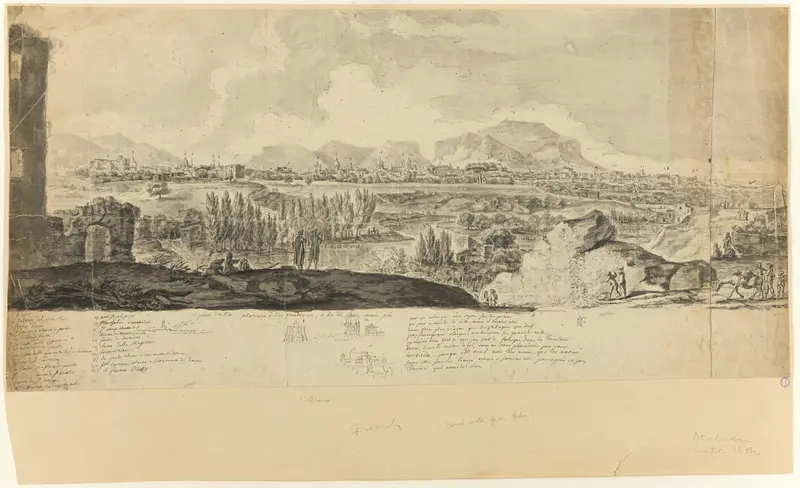 View of Palermo Wall Art by Unknown - High-Resolution Digital Print
