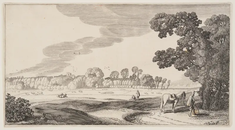 View of Pastures, from Landscapes (Playsante Lantschappen)