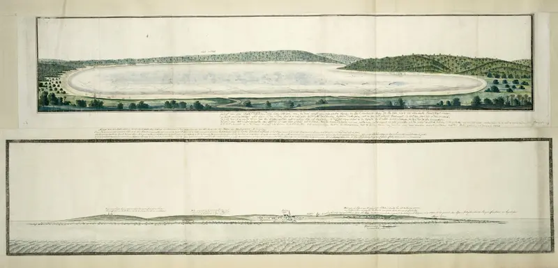View of Robben Island from the east, from a distance of about 225 metres from the bank Wall Art by Unknown - High-Resolution Digital Print