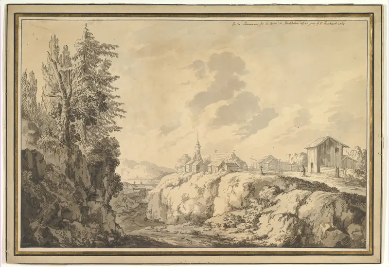 View of Svenarum in the Province of Småland, Sweden Wall Art by Jacob Philipp Hackert - High-Resolution Digital Print