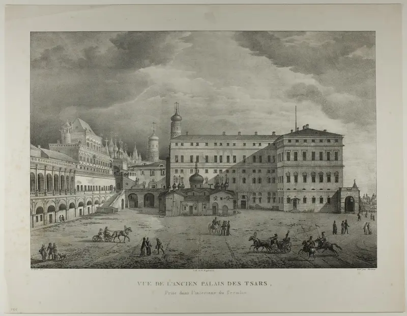 View of the Former Palace of the Czars Wall Art by Renoux Renoux - High-Resolution Digital Print