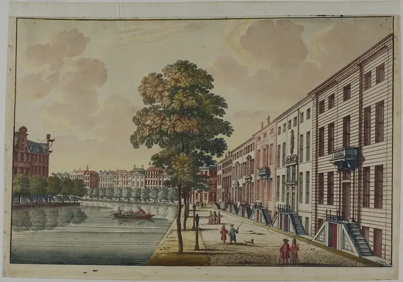 View of the Golden Bend on the Herengracht Canal, Amsterdam
